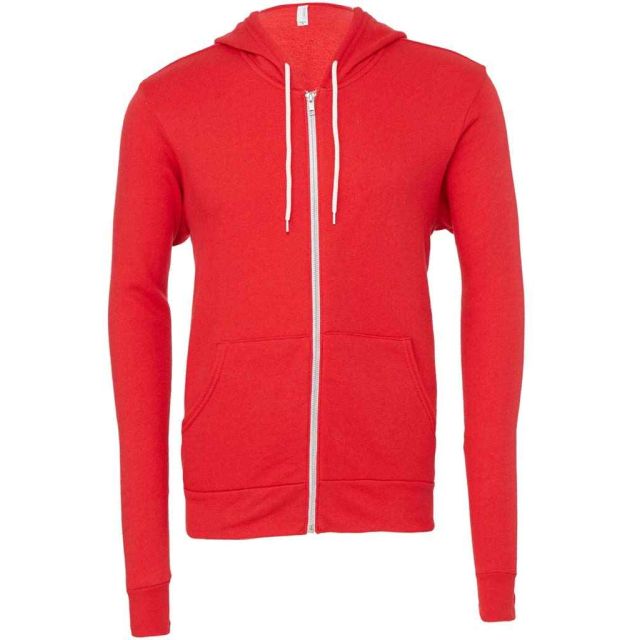 Bella+Canvas Canvas Unisex Full Zip Hoodie