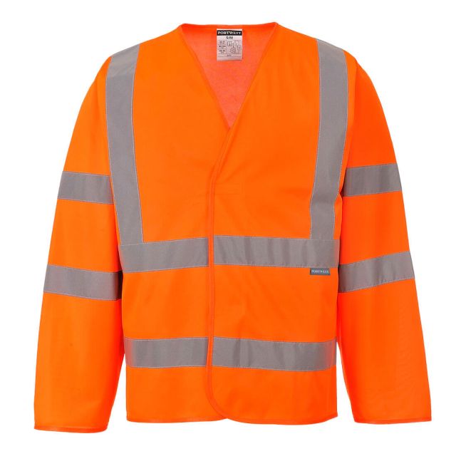 Portwest Hi Vis Band And Brace Jacket LS