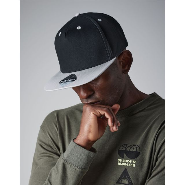 Beechfield  5 Panel Contrast Snapback