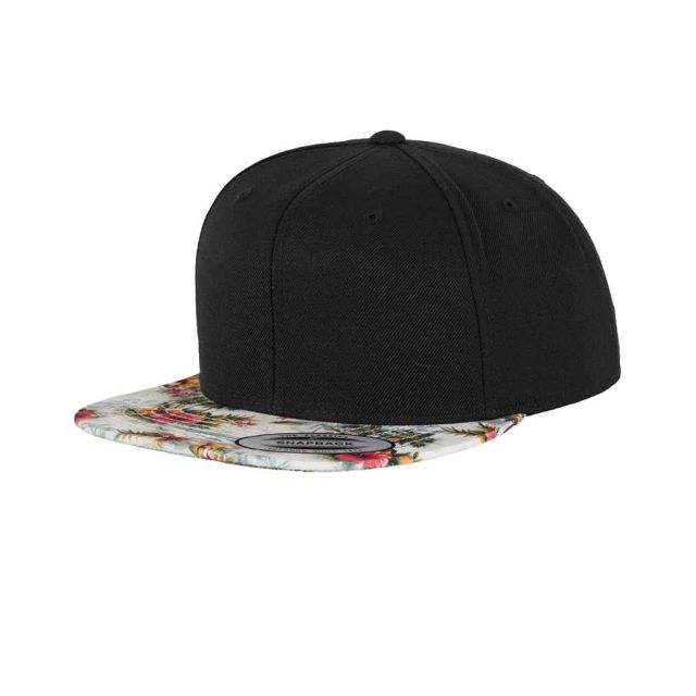 Flexfit Floral Snapback Cap