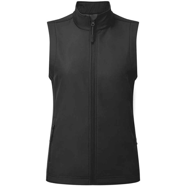 Premier Ladies Windchecker Recycled Printable Soft Shell Gilet