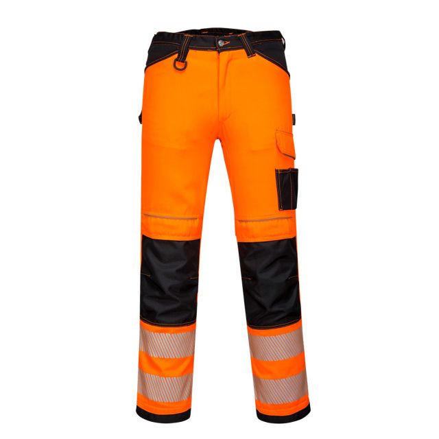 portwest PW3 hi vis work trousers