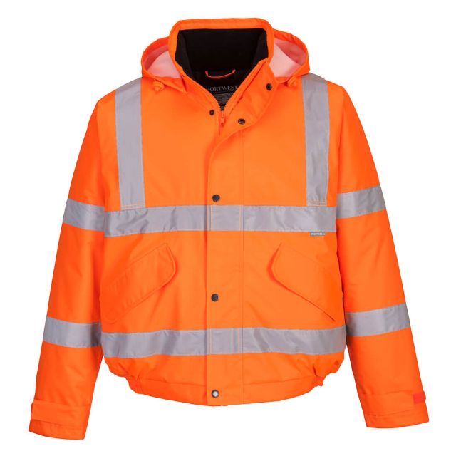 Portwest Hi Vis Winter Bomber Jacket