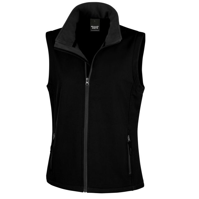 Result Core Ladies Printable Softshell Bodywarmer