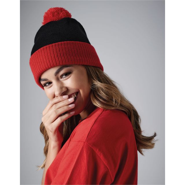 Beechfield  Snowstar® Two-Tone Beanie