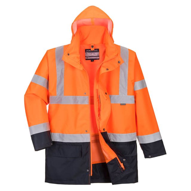 Portwest Hi Vis 5-in-1 Contrast Essential Jacket