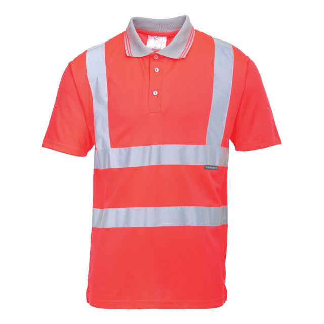 Portwest Hi Vis Polo Shirt SS