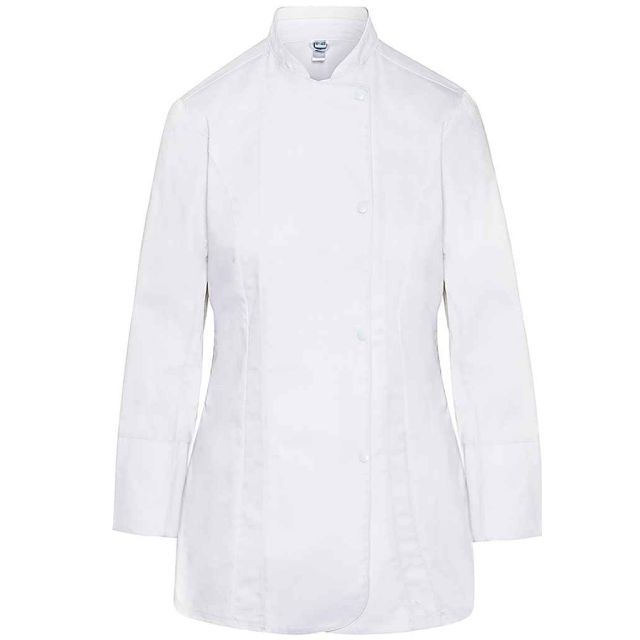 Dennys Ladies Long Sleeve Premium Chefs Jacket