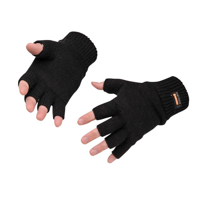 Portwest Insulated Fingerless Knit Glove