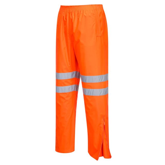 Portwest Hi Vis Rain Traffic Trousers