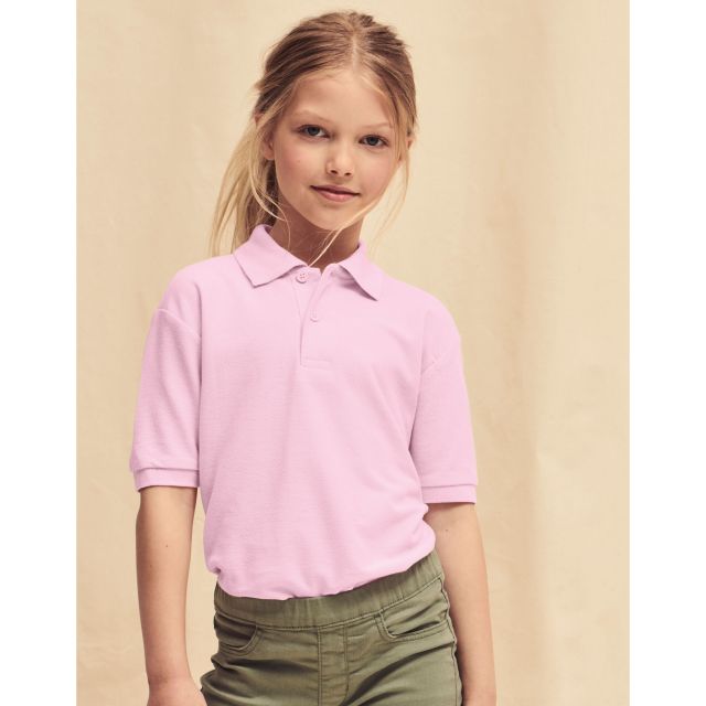 Fruit Of The Loom Kids 65/35 Polo