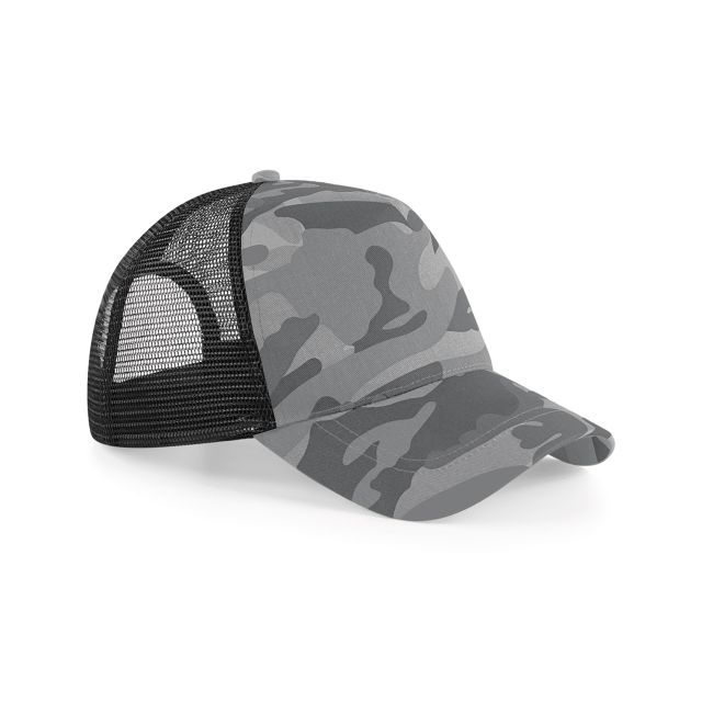 Beechfield  Camo Snapback Trucker