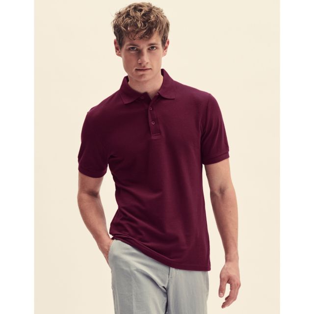 Fruit Of The Loom Mens 65/35 Tailored Fit Polo