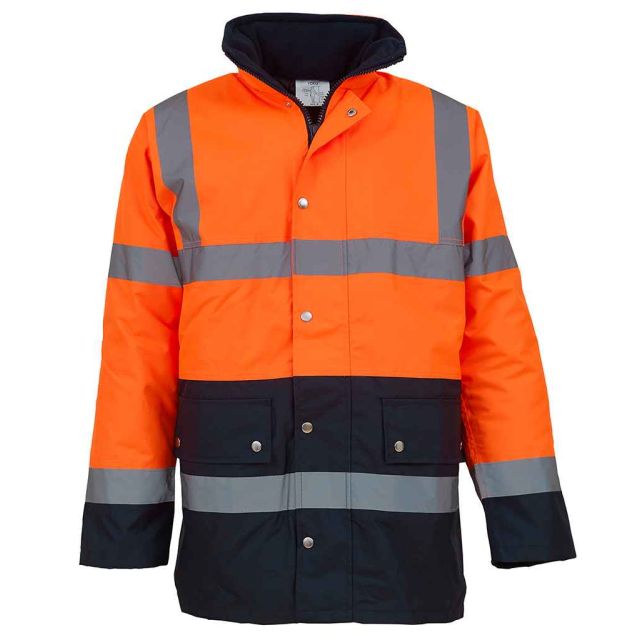 Yoko Hi Vis Two Tone Motorway Jacket