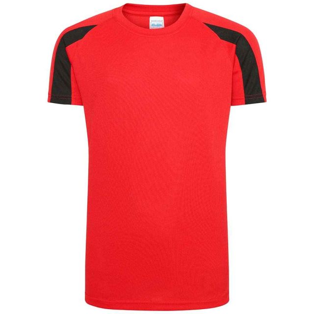 Just Cool AWDis Kids Cool Contrast T Shirt