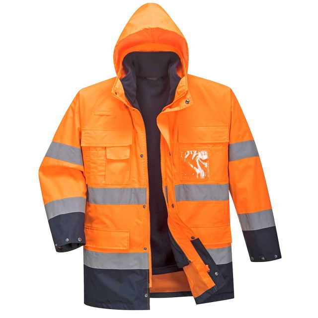 Portwest Hi Vis 3-in-1 Contrast Lite Jacket