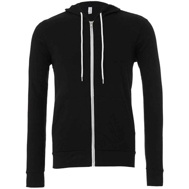 Bella+Canvas Canvas Unisex Full Zip Hoodie