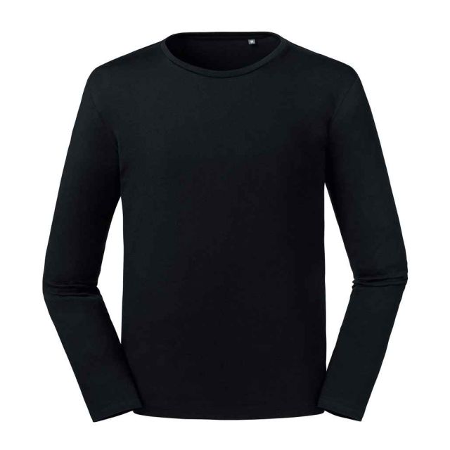 Russell Pure Organic Long Sleeve T Shirt