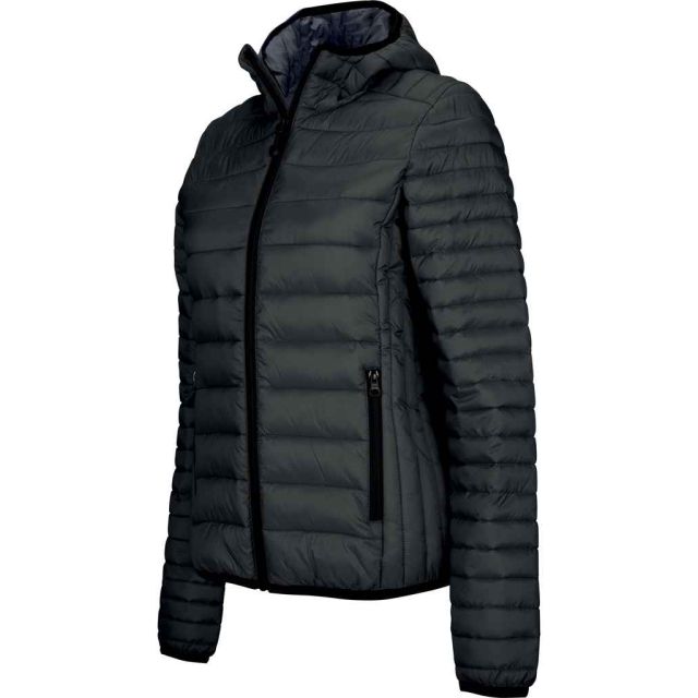 Kariban Ladies Lightweight Hooded Padded Jacket