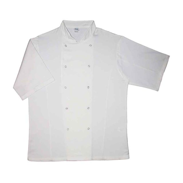 Dennys Short Sleeve Chefs Jacket