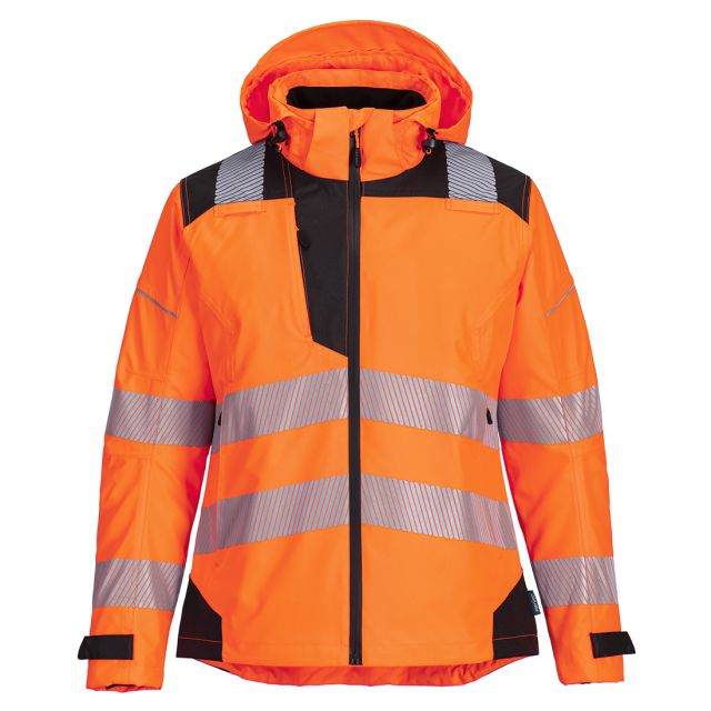 Portwest PW3 Hi Vis Womens Rain Jacket