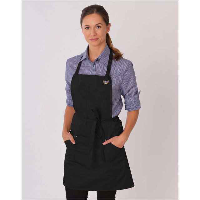 Dennys Le Chef Apron With Metal Eyelets