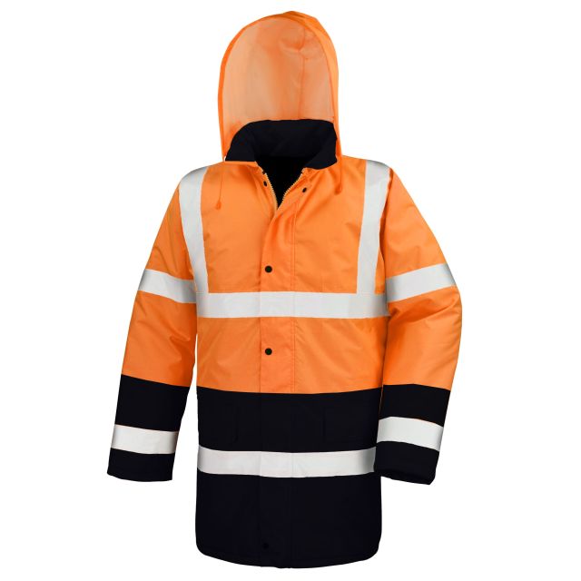 Result Safe-Guard Motorway 2-tone Safety Coat