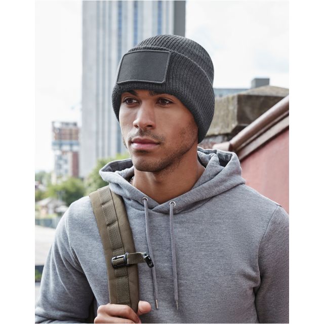 Beechfield  Removable Patch Thinsuate™ Beanie