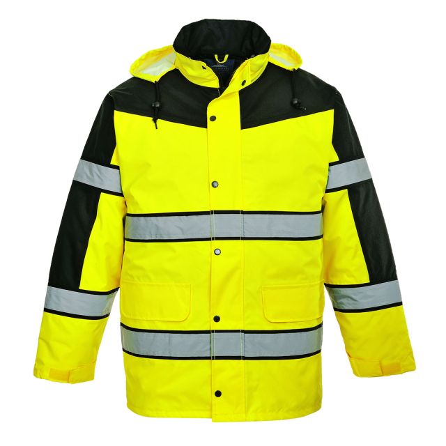 Portwest Hi Vis Contrast Winter Classic Jacket