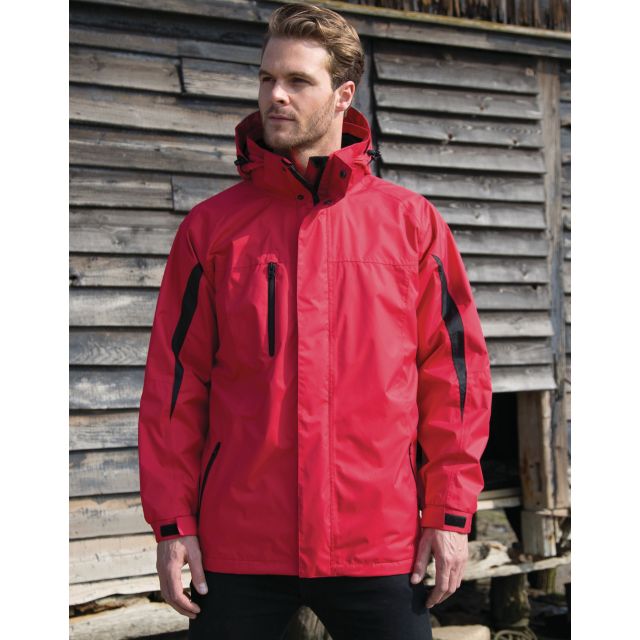 Result Mens 3-in-1 Journey Jacket with softshell inner