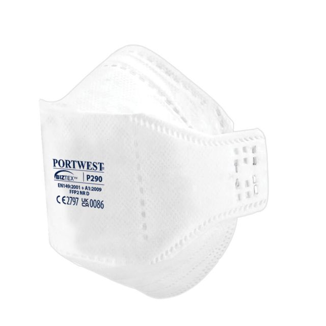 Portwest Eagle FFP2 Dolomite Fold Flat Respirator PK20