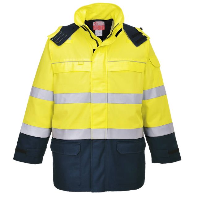 Portwest Bizflame Rain Hi Vis Arc Jacket