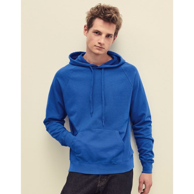 Fruit Of The Loom Mens Lightweight Hooded Sweat