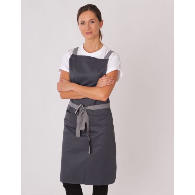 Dennys Cross Back Bib Apron