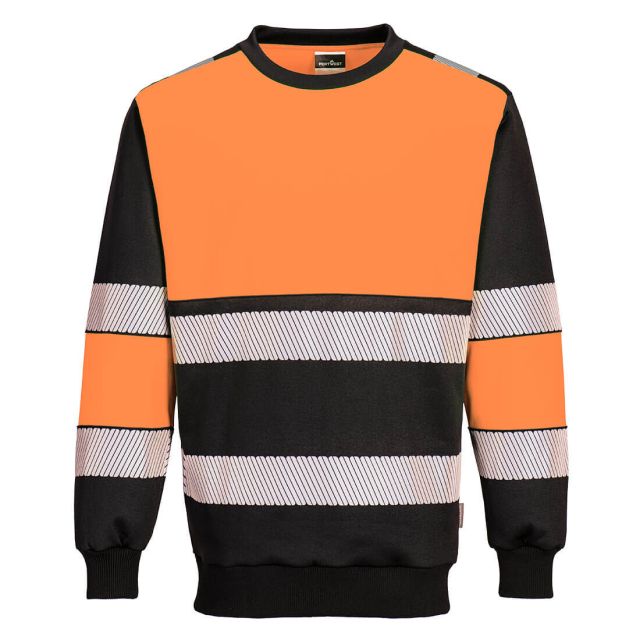 Portwest PW3 Hi Vis Class 1 Sweatshirt