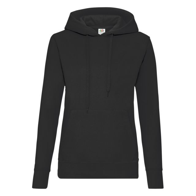 Fruit Of The Loom Ladies Classic Hooded Sweat