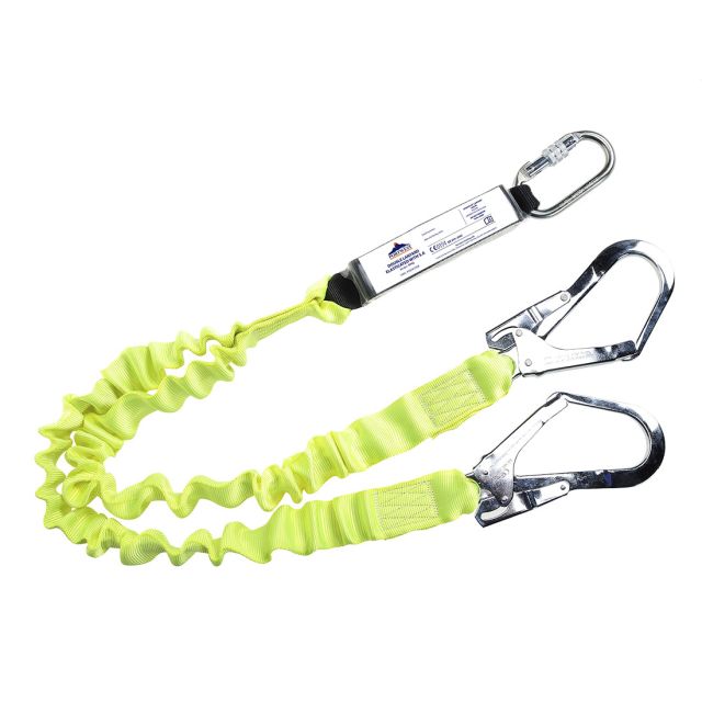 Portwest Double Elasticated 18m Lanyard With Shock Absorber