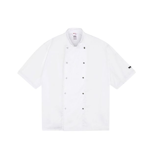 Dennys Long Sleeve Chefs Jacket Wh