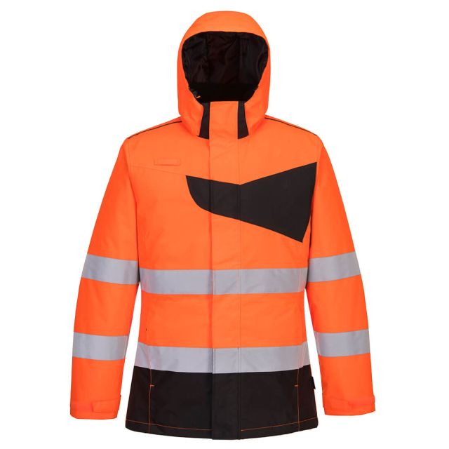 Portwest PW2 Hi Vis Winter Jacket