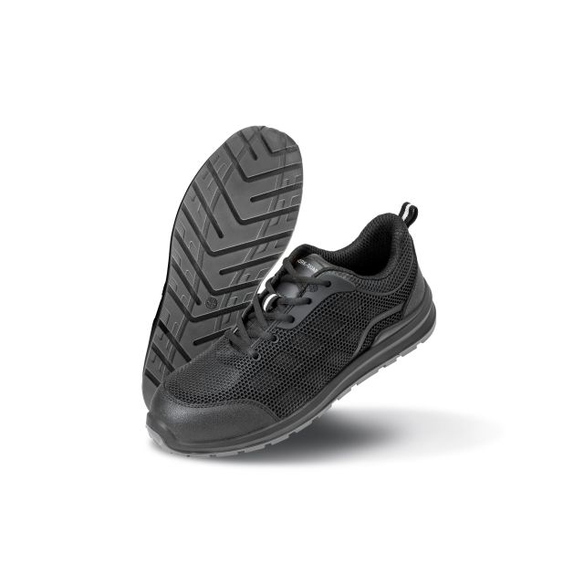 Result Work-Guard Unisex All Black Safety Trainer