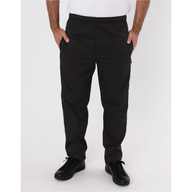 Dennys Unisex Elasticated Black Trouser