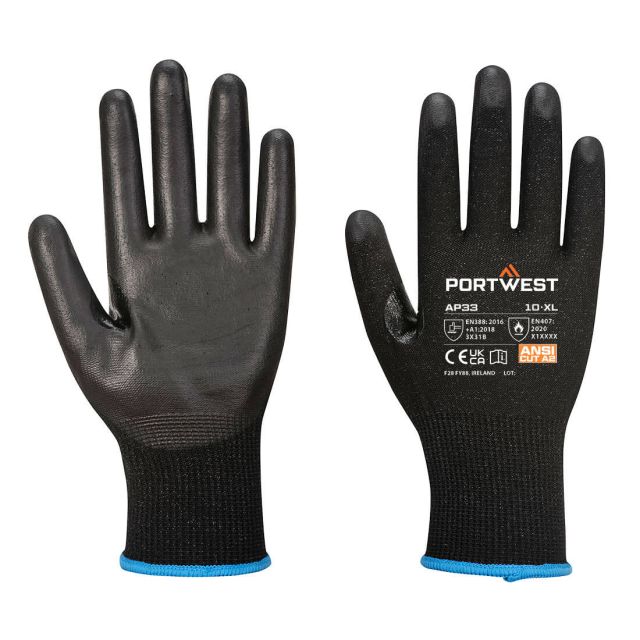 Portwest Lr15 PU Touchscreen Glove PK12