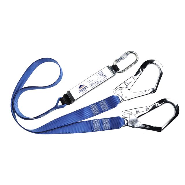 Portwest Double Webbing 18m Lanyard With Shock Absorber