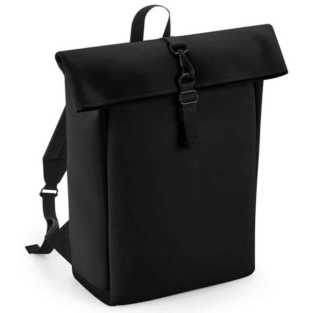 Bagbase Matte PU Roll-top Backpack