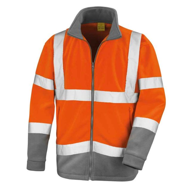 Result Safe-Guard Hi Vis Micro Fleece Jacket