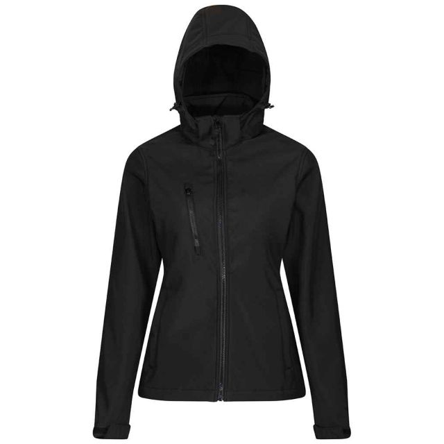 Regatta Ladies Venturer Three Layer Hooded Soft Shell Jacket