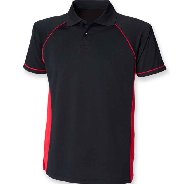 Finden + Hales Performance Panel Polo Shirt