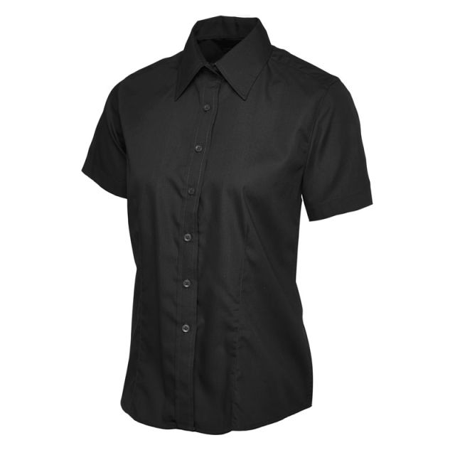 Uneek Ladies Poplin Half Sleeve Shirt