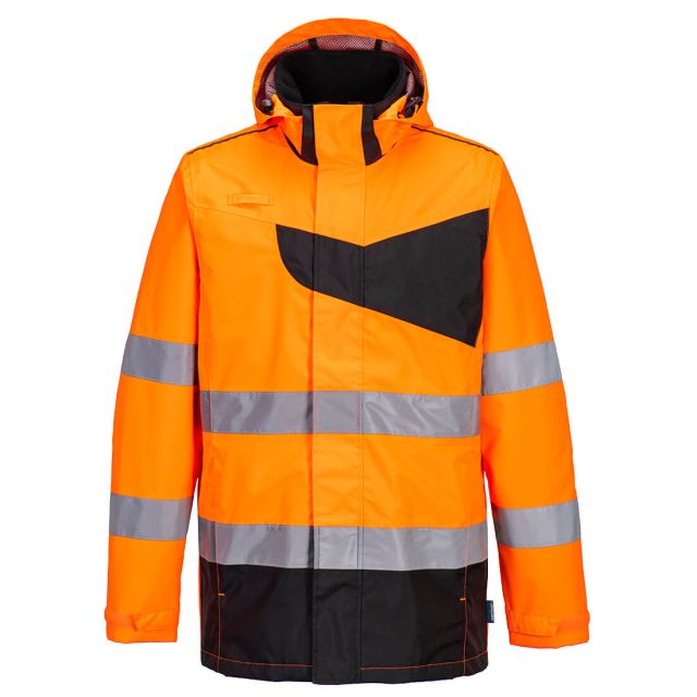 Portwest PW2 Hi Vis Rain Jacket