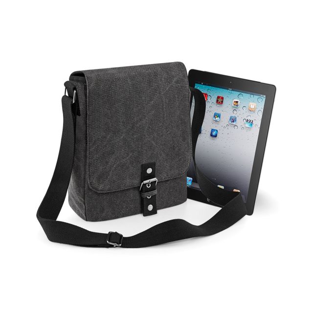 Quadra Vintage Canvas Ipadtablet Reporter